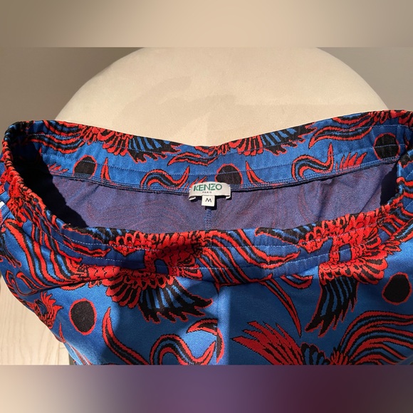 KENZO Jacquard shorts in Cobalt. Size M - Picture 7 of 10